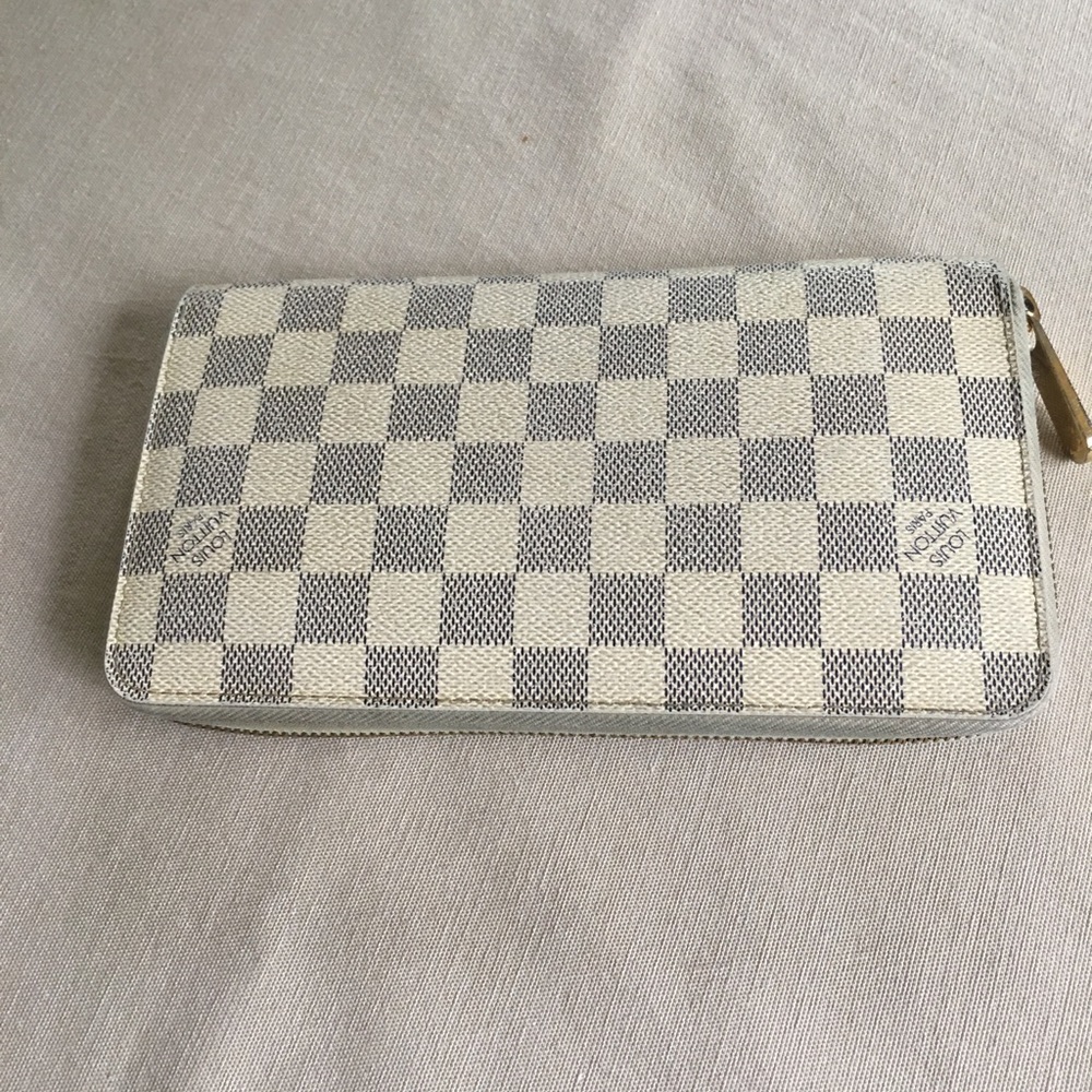 Louis Vuitton Damier Azur Zippy Organizer